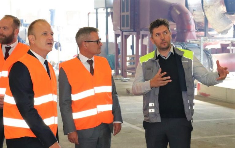 Gradonačelnik Jakšić, danski veleposlanik i direktor Hartmanna Dario Šumiga