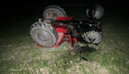 Trajtor prevrtanje - poginuo u Međimurju u prevrtanju traktora