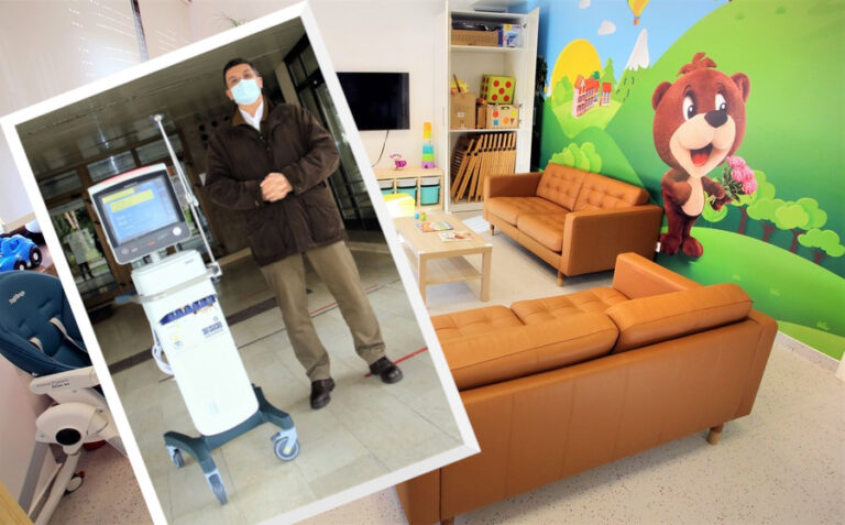 Podravka bolnici donirala respirator i opremu za pedijatriju