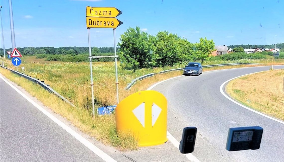 Vozačica se iz suprotnog smjera uključuje na brzu cestu kod Bjelovara