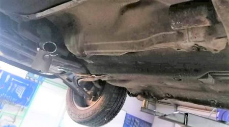 Krađa katalizatora ispod automobila u Stubičkim Toplicama