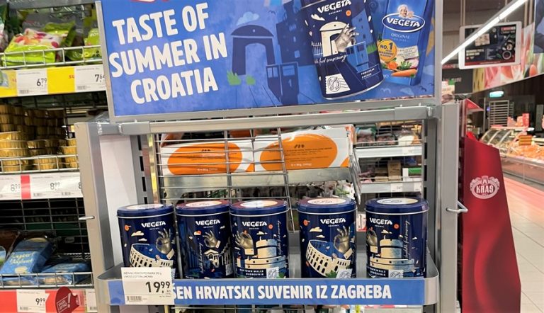 Vegeta u limenim kutijicama i s porukom da je to "hrvatski suvenir iz Zagreba"