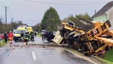 Teška prometna u Končanici kod Daruvara