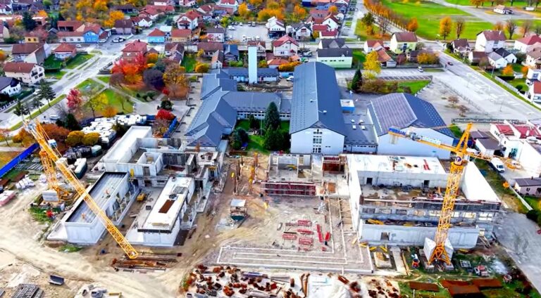 Gradilište Osnovne škole Braća Radić Koprivnca